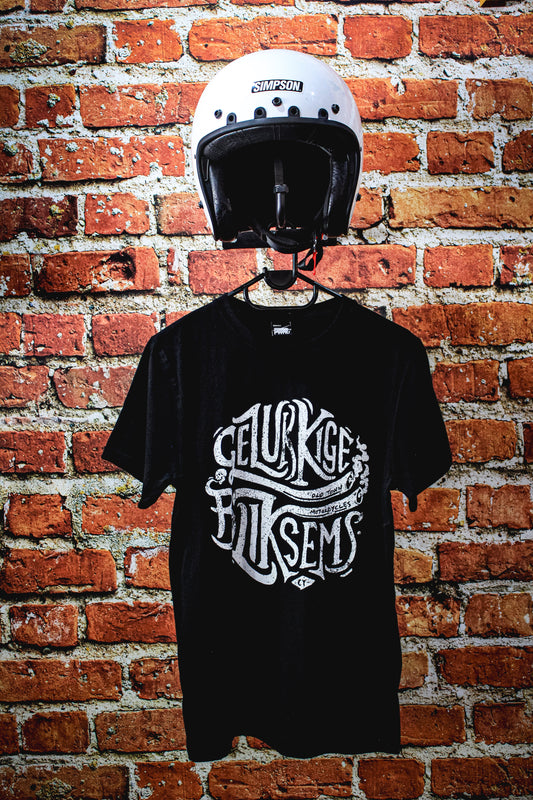 Black Men's T-Shirt - Gelukkige Bliksems