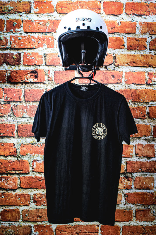 Black Men's T-Shirt - Skeleton